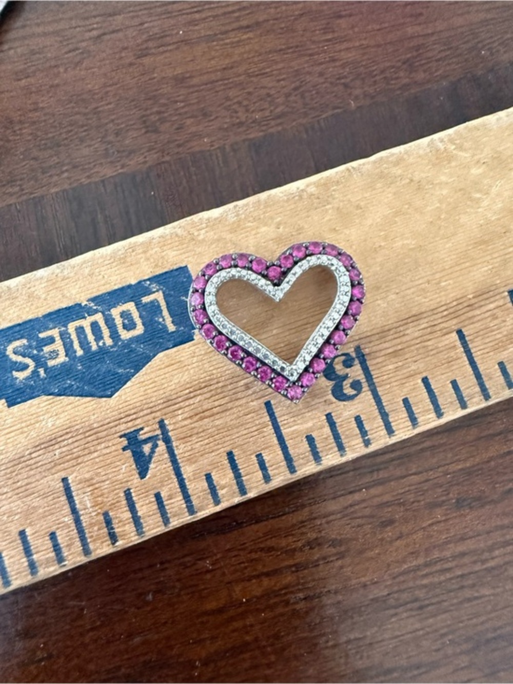 925 Sterling Silver Heart Pendant